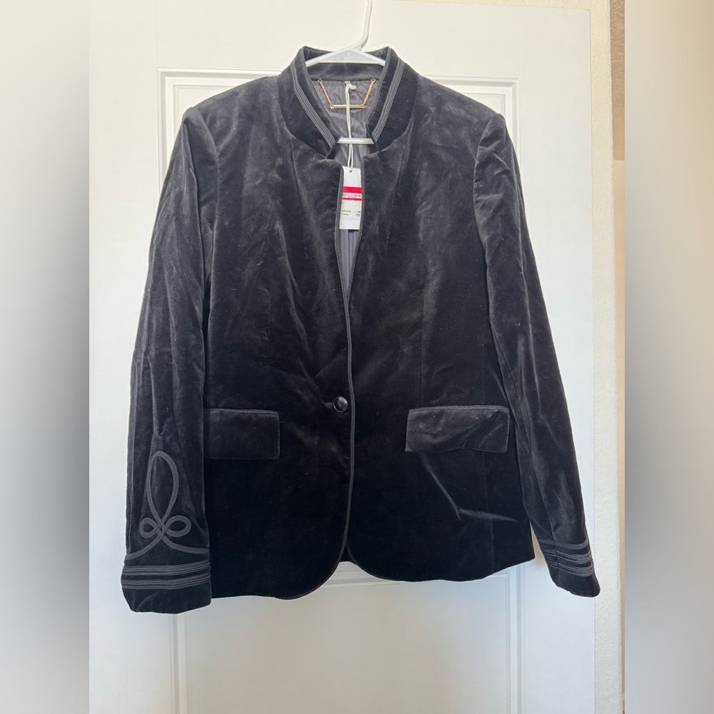 NWT velvet Frame blazer